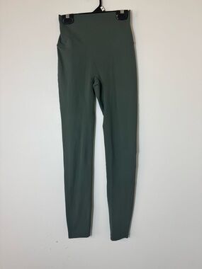 Andar Green High Waisted Leggings Size Small Athletic Yoga Pants